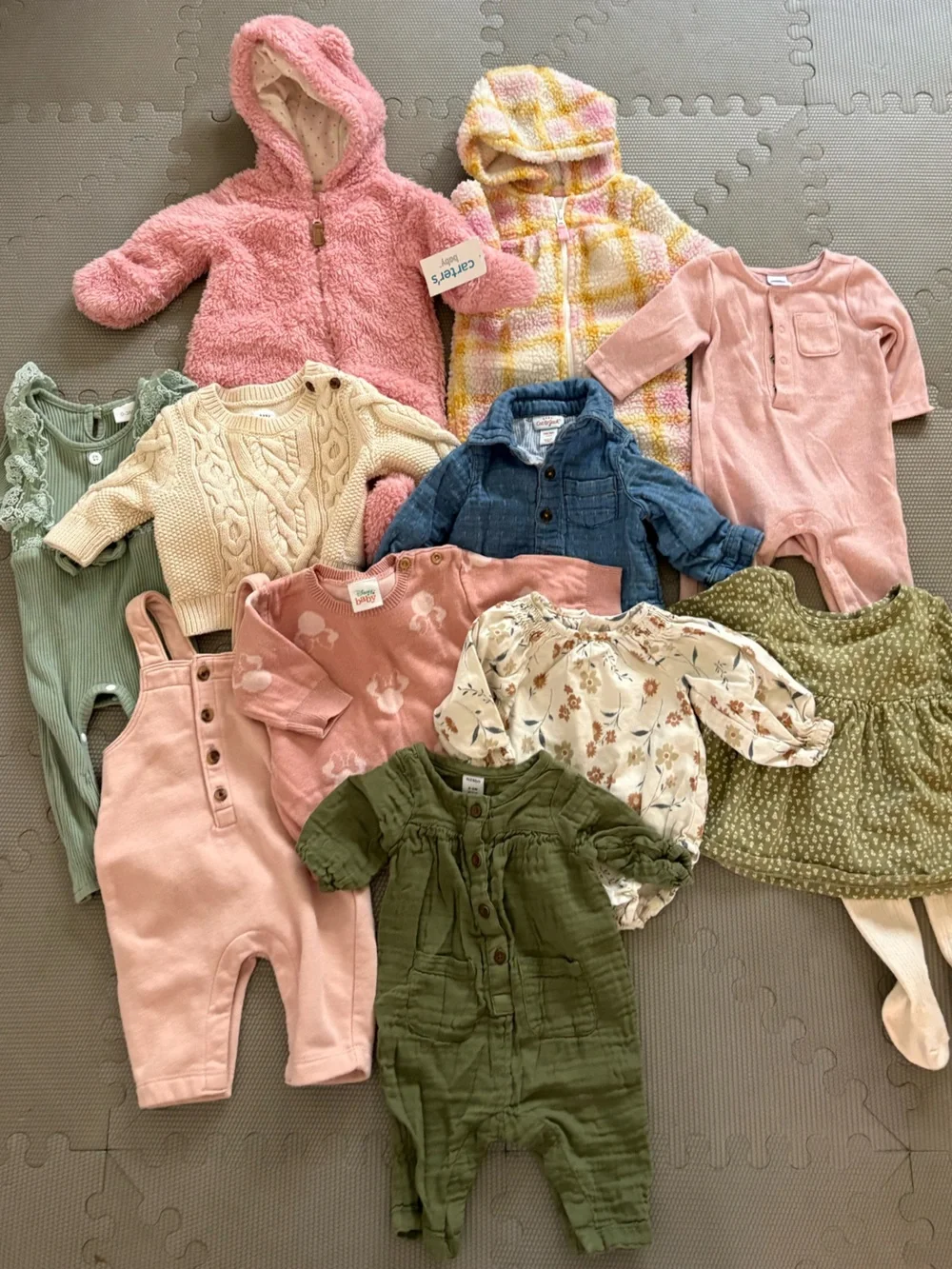 Baby girl newborn cute bundle